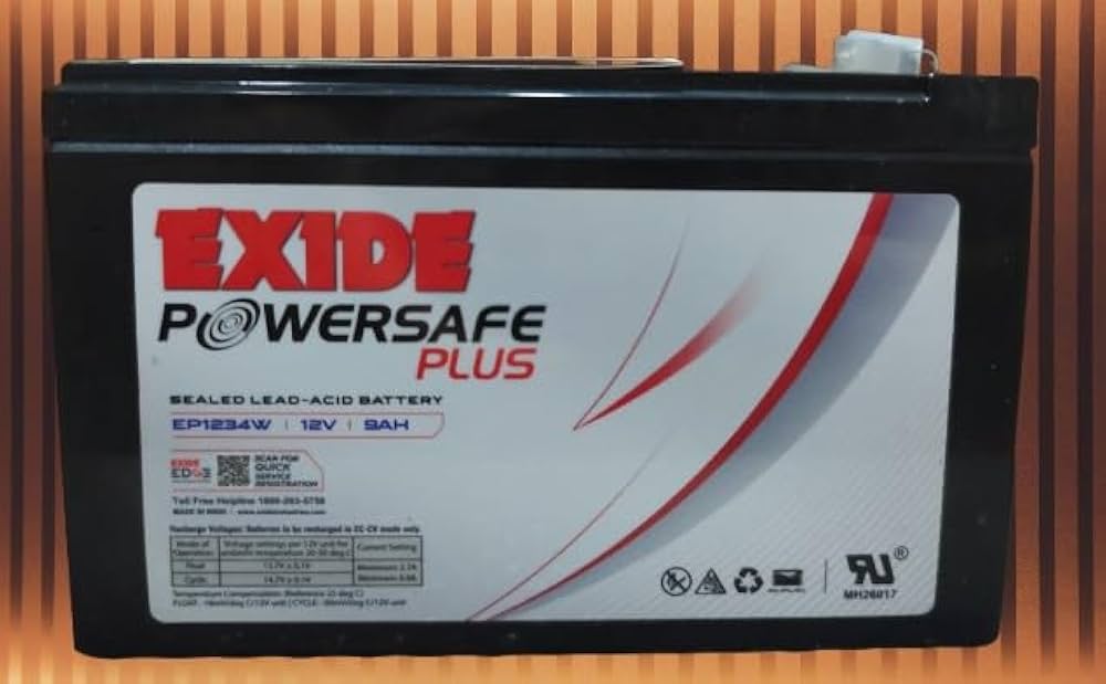 Exide Powersafe Plus 12V 9Ah